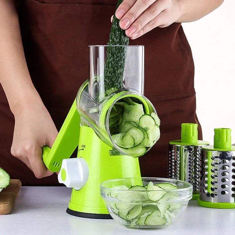 Drum Cutter Manual Vegetable Slicer