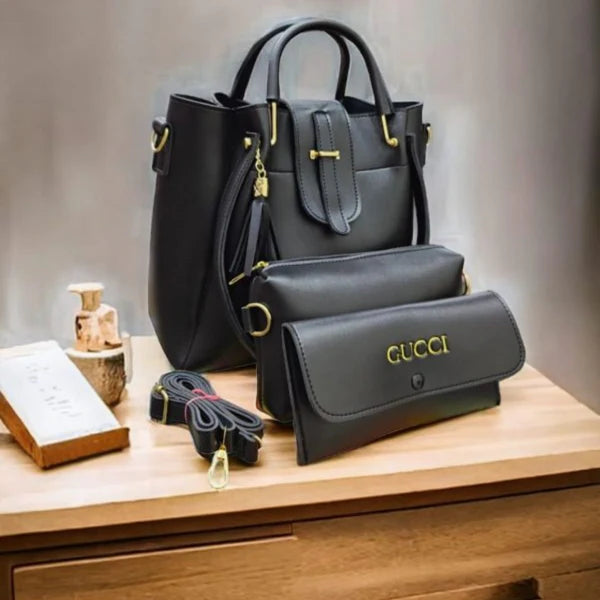 Women’s 3-Piece Handbag Set