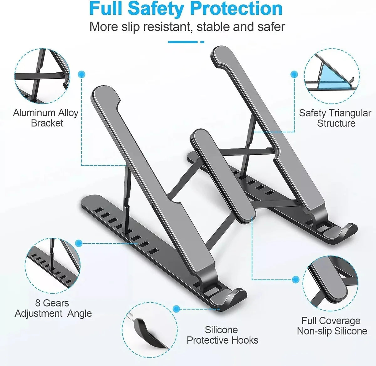 Laptop Stand – Creative Folding Storage Bracket