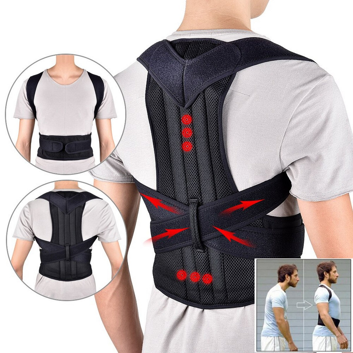 SMART POSTURE CORRECTOR FOR MEN AND WOMEN