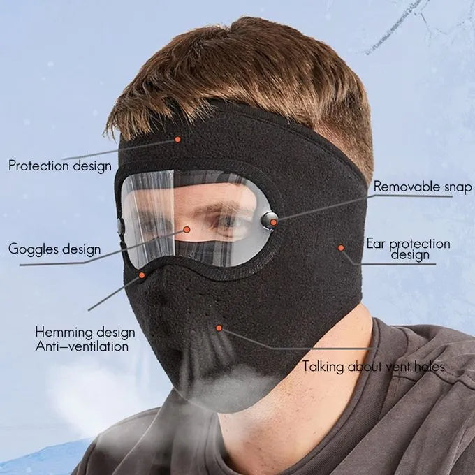 Windproof Anti-Dust Full Face Mask